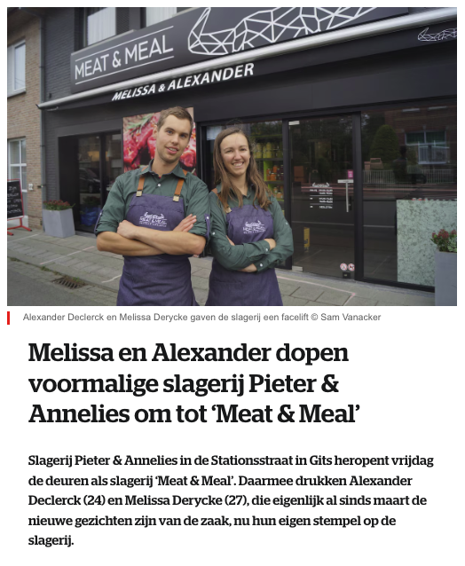 Krantenartikel